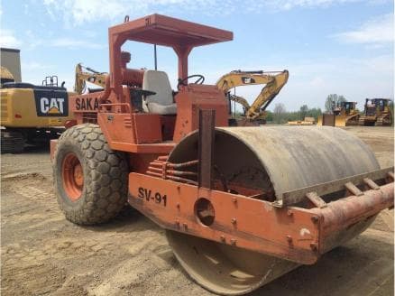 Sakai SV91T Single Drum Roller - Sold at MOLAI EQUIPMENT