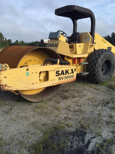 Sakai SV505D Single Drum Compactor 2008 - Sold at MOLAI EQUIPMENT