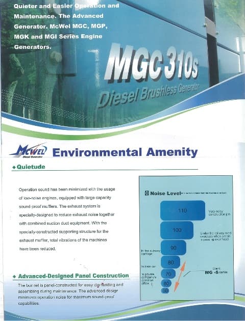 Brand New Generators " McWel " - photo 4