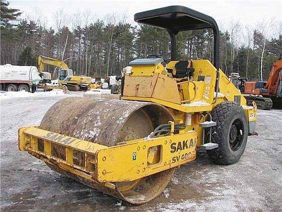Sakai SV400D Year: 2003 Single Drum Compactor 2003 - Sold at MOLAI EQUIPMENT