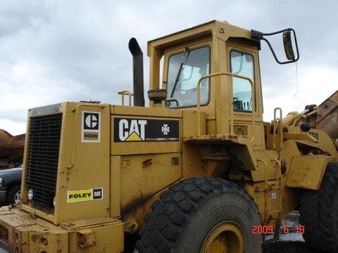 CAT 950B Wheel Loader with Fork and Bucket - Sold at MOLAI EQUIPMENT