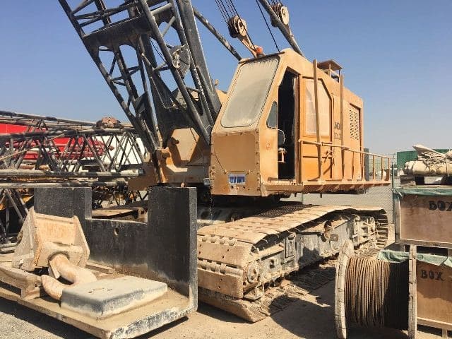 Link Belt LS408 LWJ 100 tons Crawler Crane 1980 - For Sale at MOLAI EQUIPMENT