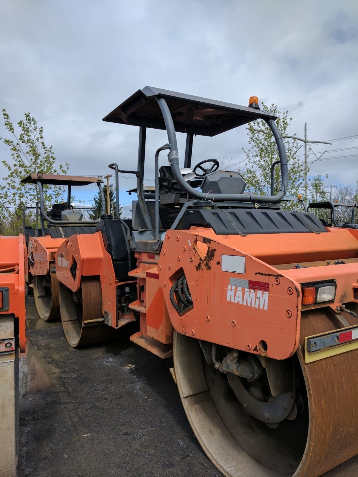 Hamm HD120HV Tandem Roller Year: 2005 - Original Paint - For Sale at MOLAI EQUIPMENT