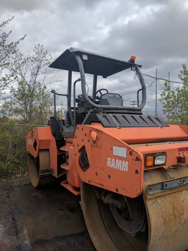 Hamm HD120HV Tandem Roller Year: 2003 - Original Paint - photo 5