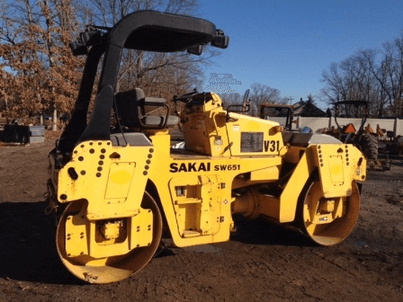 SAKAI SW651 Tandem Roller Year: 2009 - photo 3