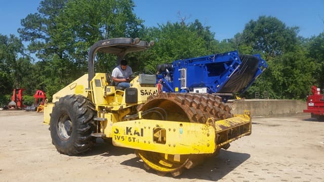 Sakai SV505T Single Drum Compactor, Year: 2008 2008 - For Sale at MOLAI EQUIPMENT