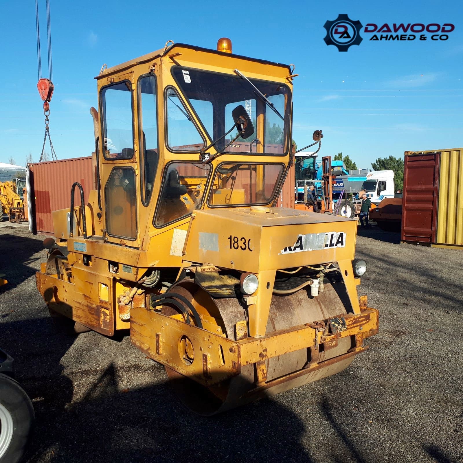 Dynapac CC21 Tandem Roller with Cabin - For Sale at MOLAI EQUIPMENT