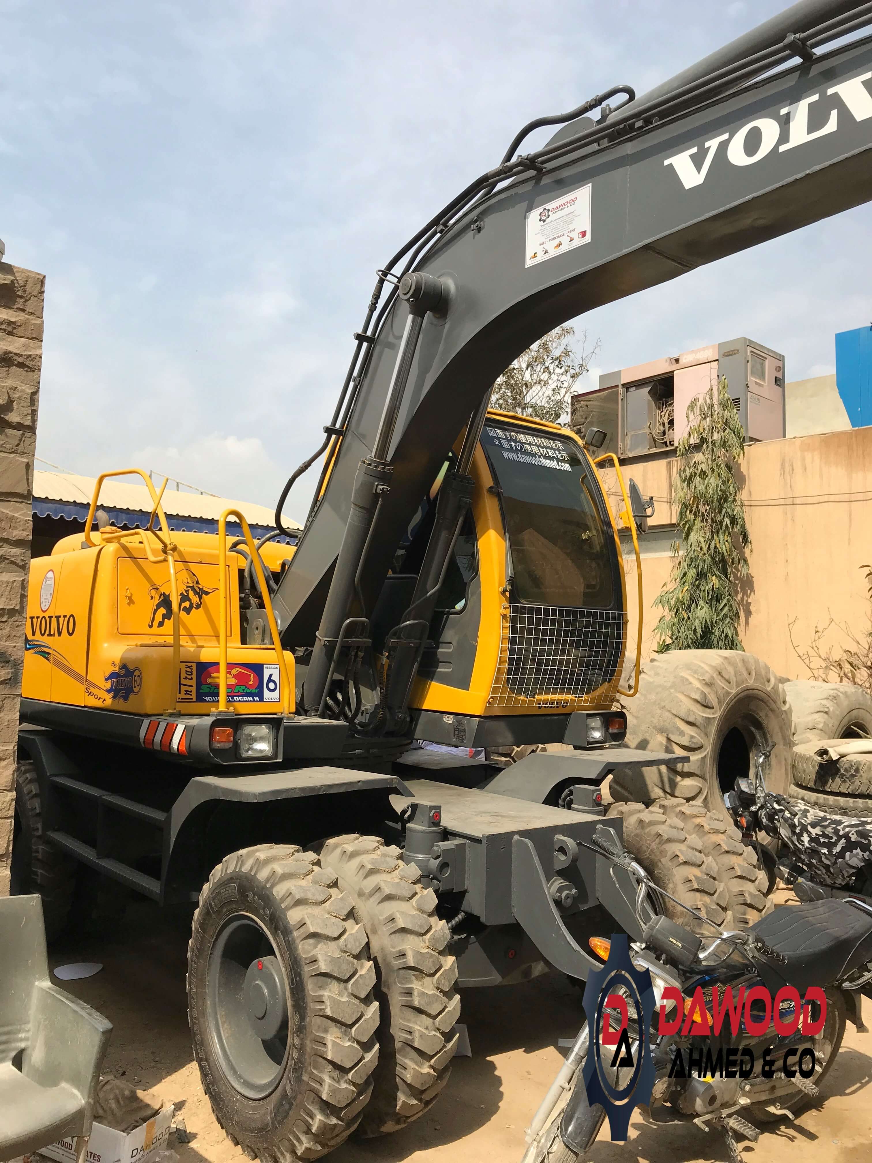 Samsung MX135WS Wheel Excavator, Year: 2000 (comes with Volvo Tag) 2000 - For Sale at MOLAI EQUIPMENT