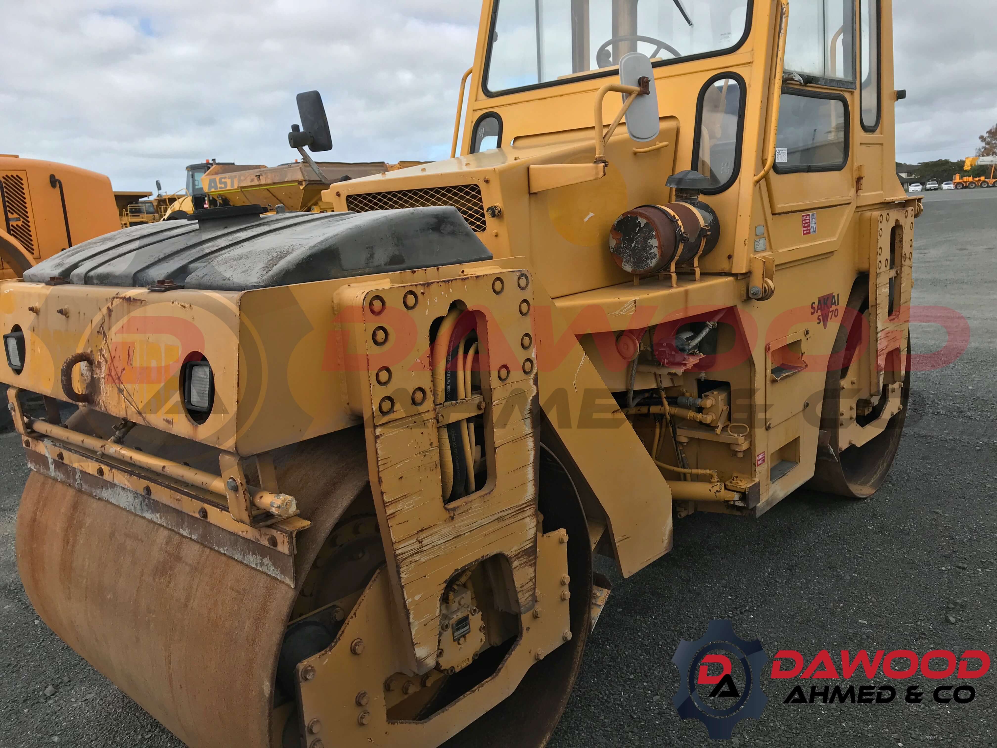 Sakai SW70 Tandem Roller with CAB - Sold at MOLAI EQUIPMENT