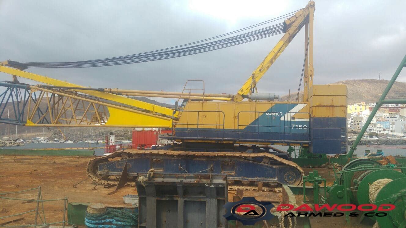 Kobelco 7150 Crawler Crane, Capacity 150 tons - Sold at MOLAI EQUIPMENT