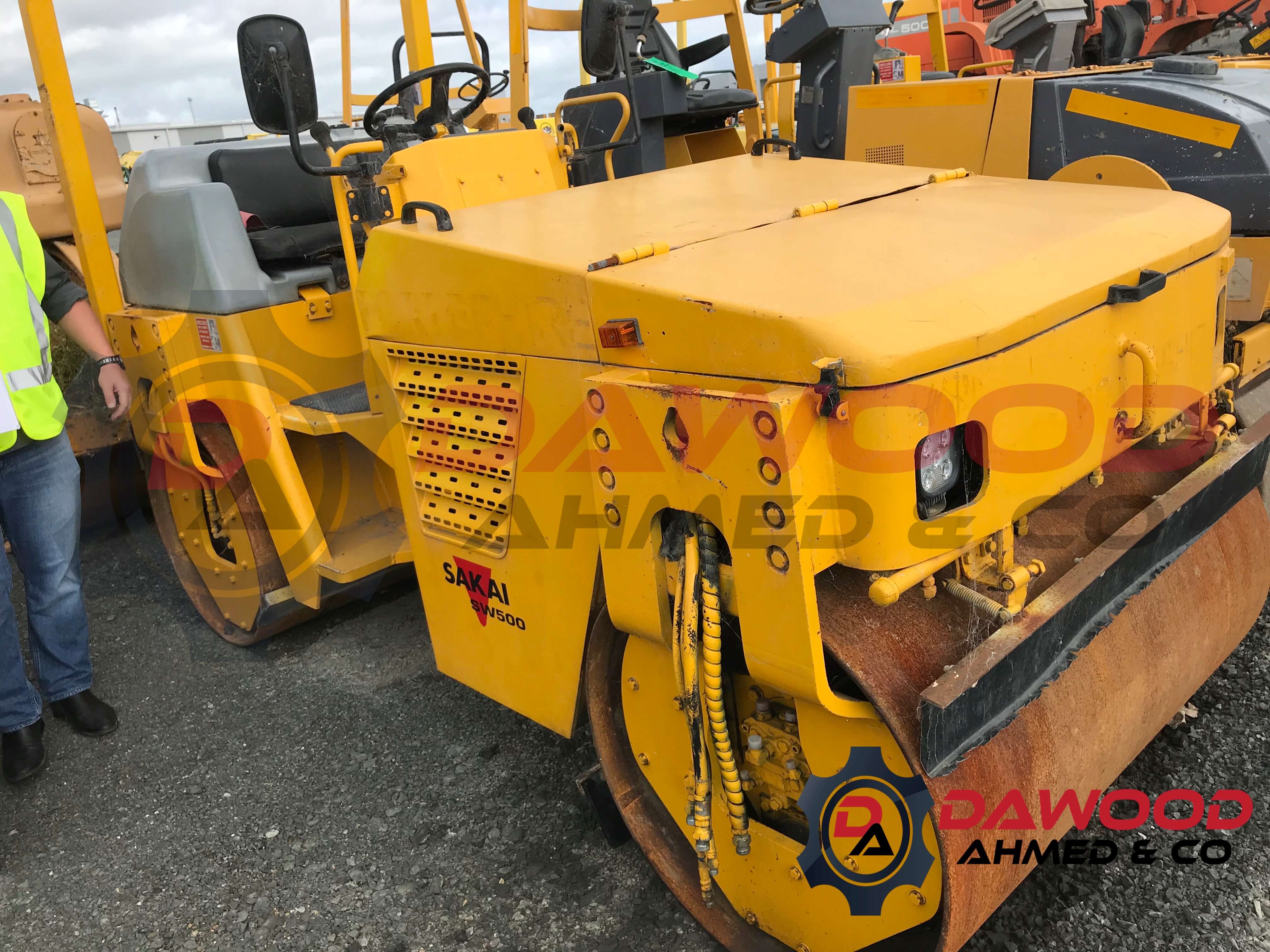 Sakai SW500 Tandem Roller - Very Good Running Unit - Sold at MOLAI EQUIPMENT