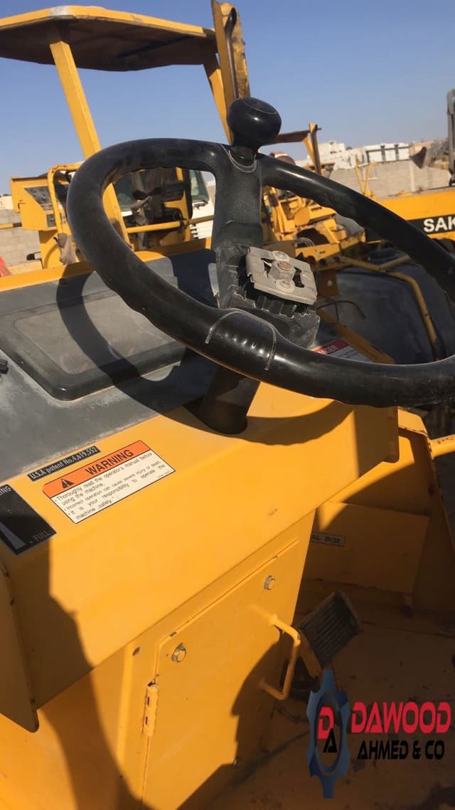 Sakai SV512D Single Drum Compactor, Year: 2008 - photo 6