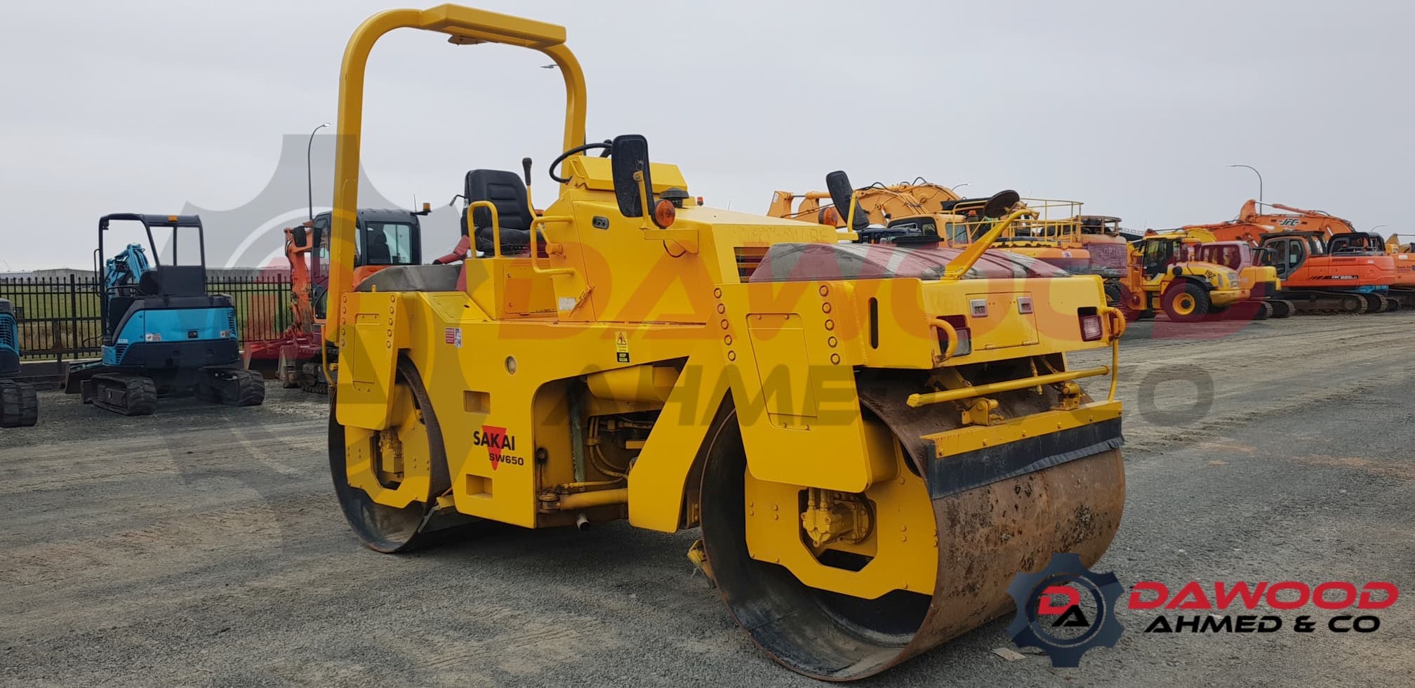 Sakai SW650 Tandem Roller S/no: VSW16-10106 - Very Good Condition - Sold at MOLAI EQUIPMENT