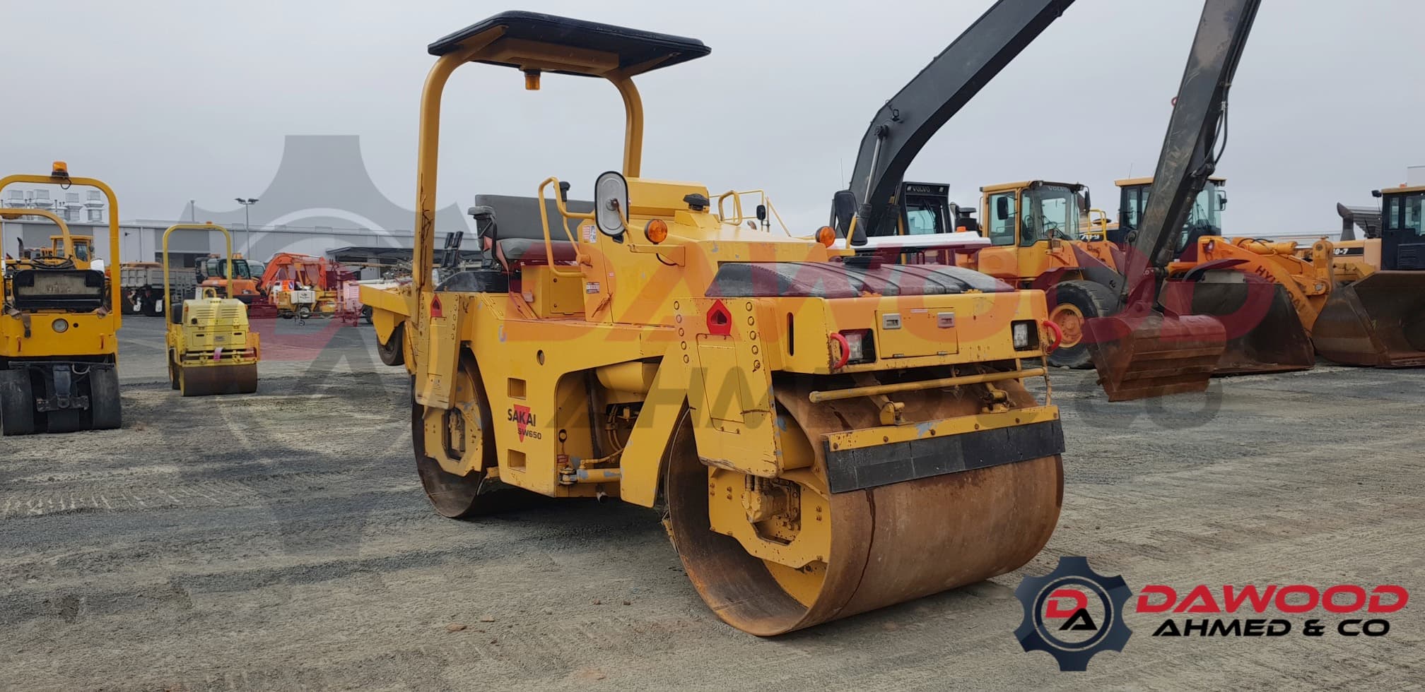 Sakai SW650 Tandem Roller S/no: VSW16-10277 - Very Good Condition - Sold at MOLAI EQUIPMENT