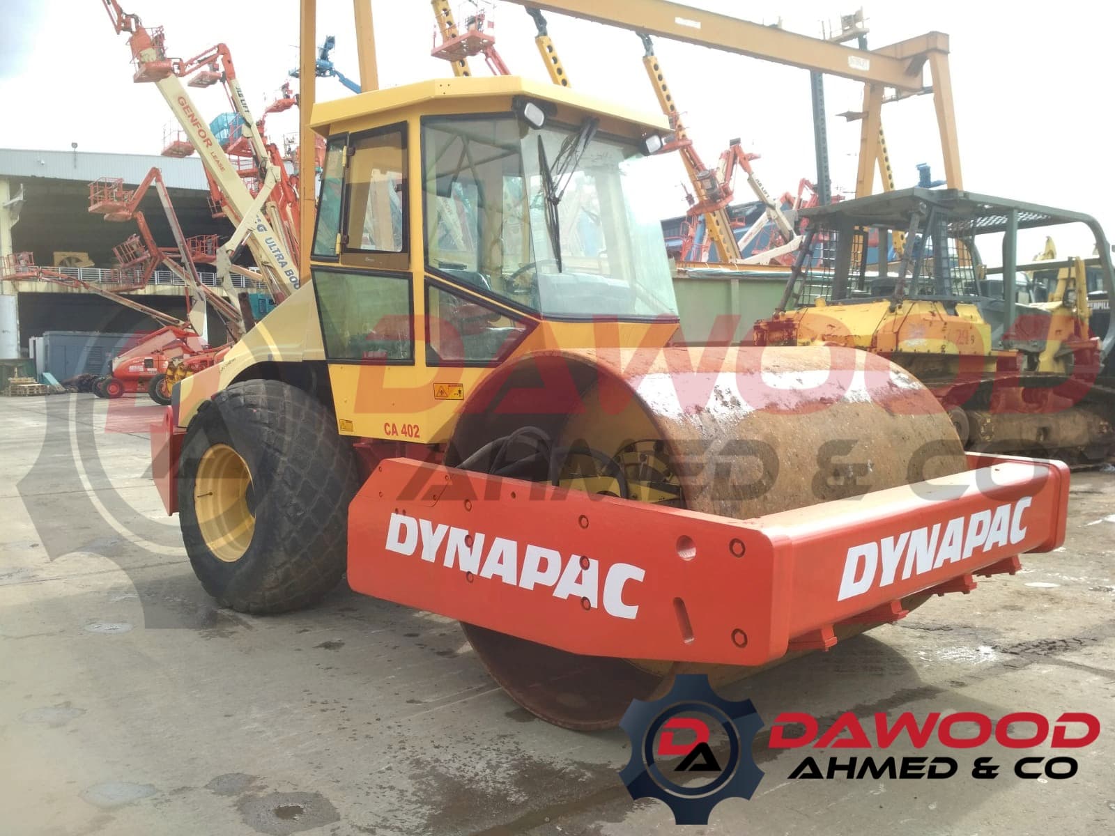 Dynapac CA402D Year: 2001 - With CAB - 4 Cylinder Cummins Engine 2001 - For Sale at MOLAI EQUIPMENT