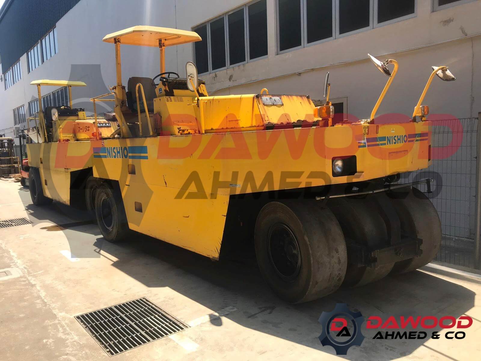Sakai T2 Pneumatic Tire Roller - Sold at MOLAI EQUIPMENT
