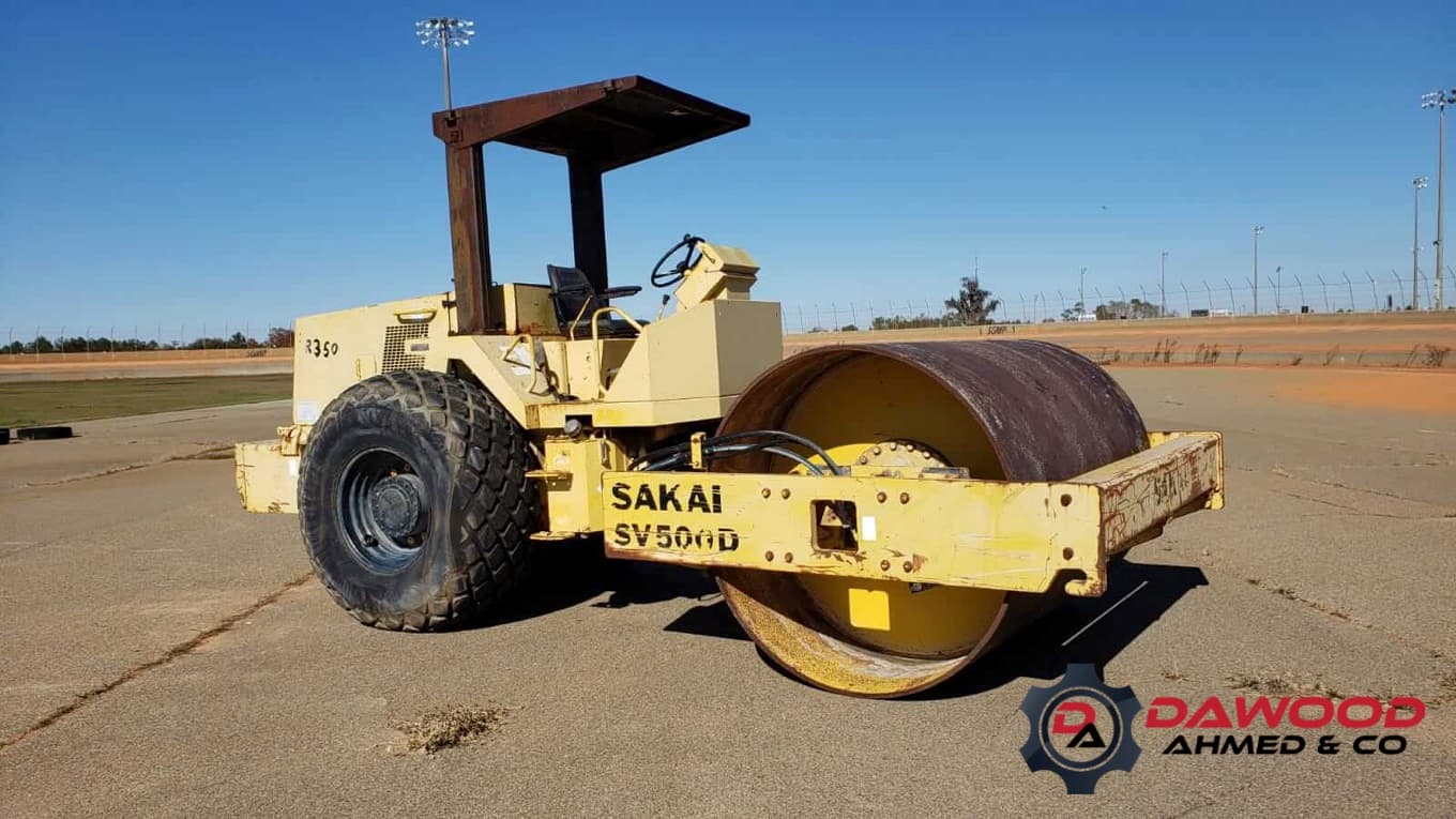 Used Sakai SV500D Vibration Roller 1998 - Sold at MOLAI EQUIPMENT