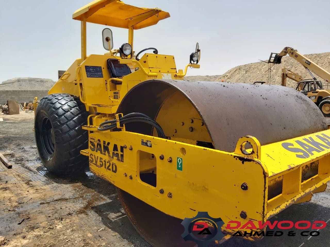 Sakai SV512D Single Drum Roller Year: 2008 - S/no: VSV18D-21522 2008 - For Sale at MOLAI EQUIPMENT