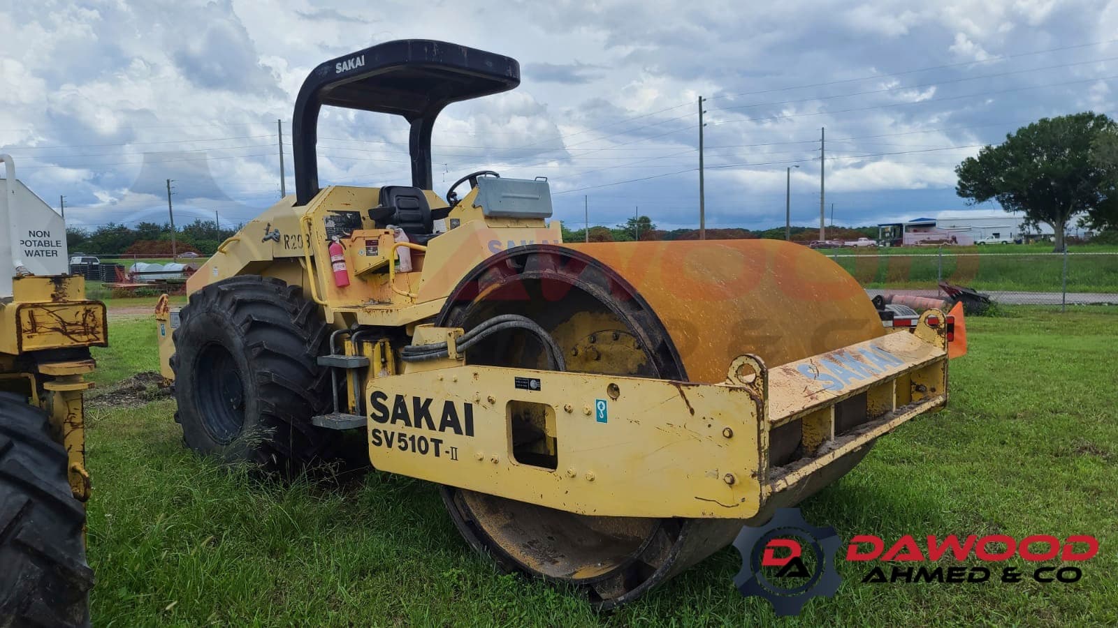 Sakai SV510T-II, Year 2005, S/no:  VSV16-30203 - Used Good Working 2005 - Sold at MOLAI EQUIPMENT
