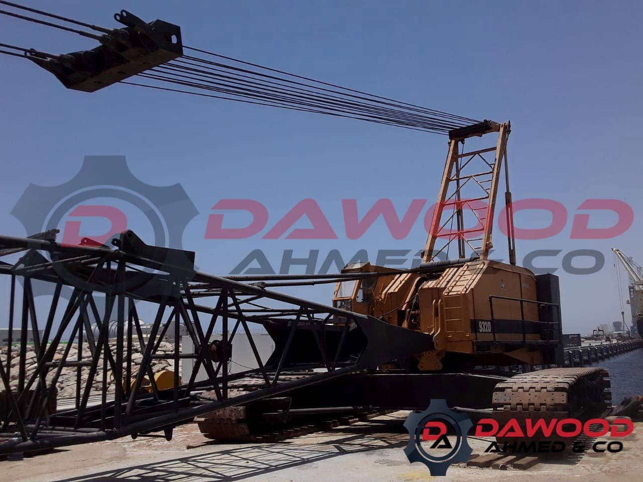 American 9320 250 Tons Crawler Crane Year: 1993 1993 - Sold at MOLAI EQUIPMENT