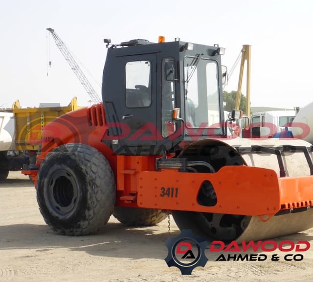 Hamm 3411 Vibration Roller Year: 2007 with Cabin - photo 4