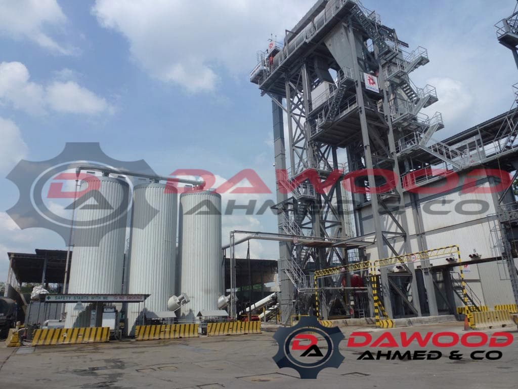 Used Ammann Asphalt Plant 200 T/H comes with Recycle Plant - For Sale at MOLAI EQUIPMENT