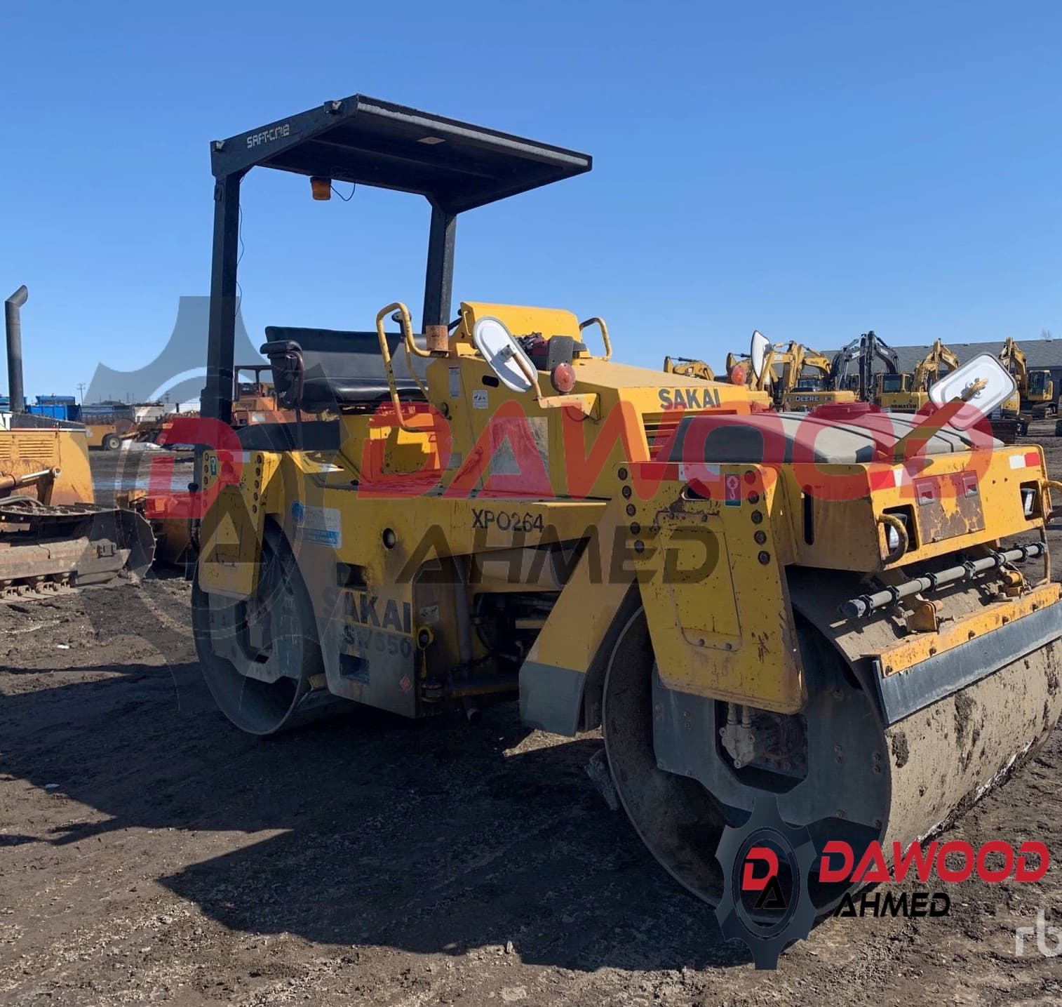Sakai SW650 Tandem Roller S/no: VSW16-10235, Hours: 722 2000 - For Sale at MOLAI EQUIPMENT