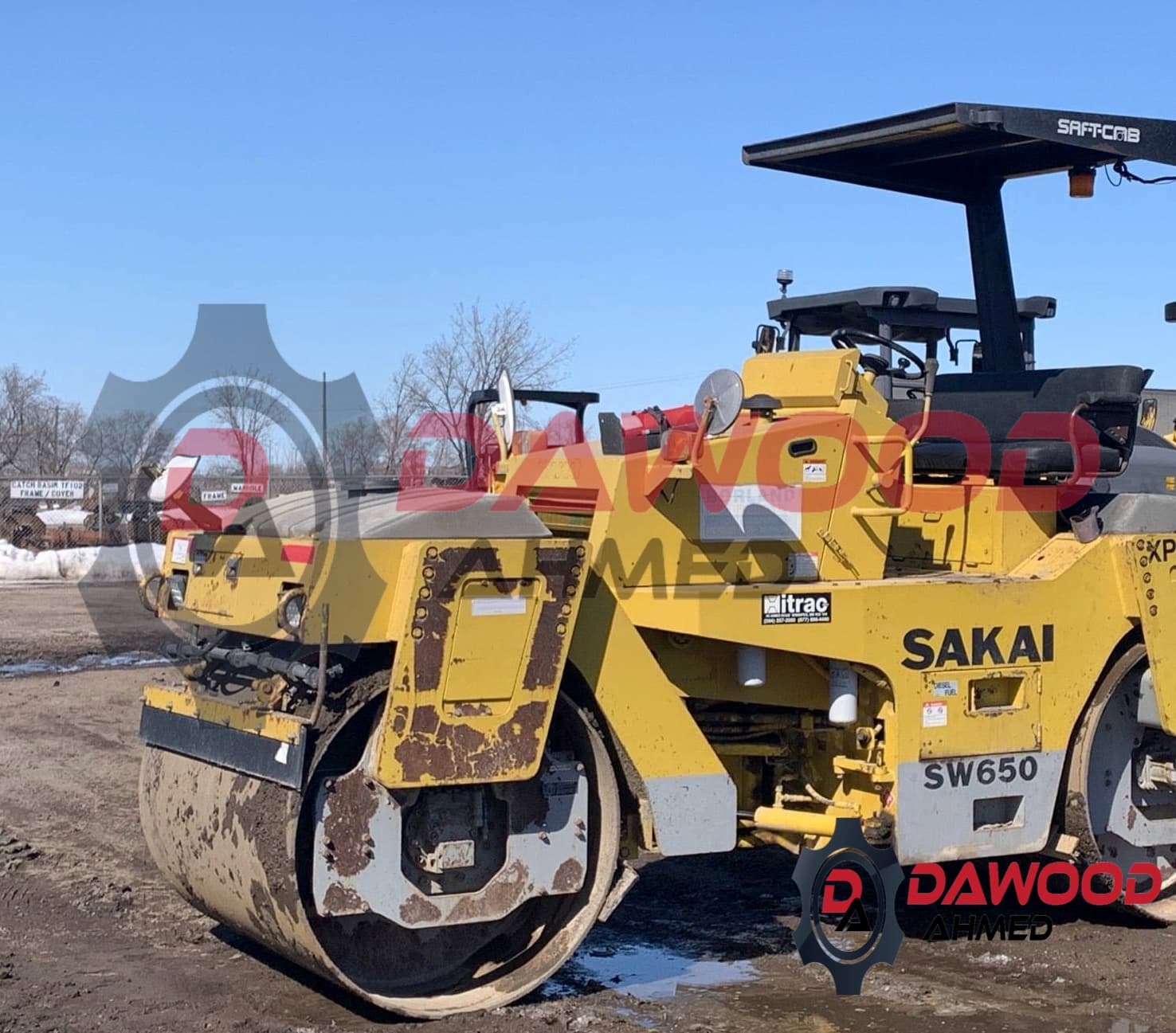 Sakai SW650 Tandem Roller S/no: VSW16-10124, Hours: 3,925 2001 - For Sale at MOLAI EQUIPMENT