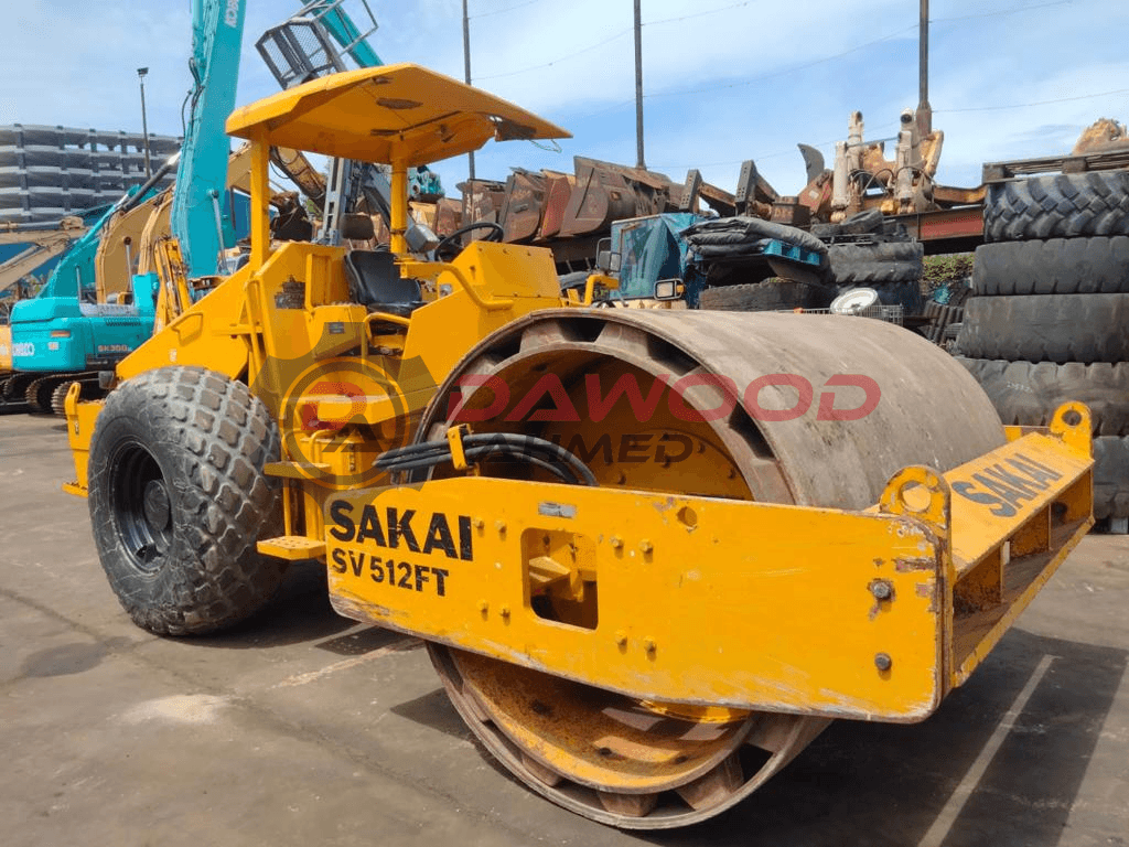Sakai SV512FT Vibration Roller Year: 2008 2008 - For Sale at MOLAI EQUIPMENT