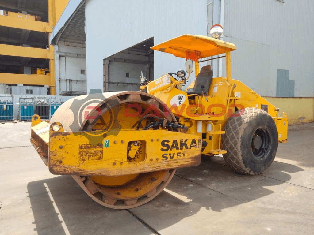 Sakai SV512FT Vibration Roller Year: 2008 2008 - Sold at MOLAI EQUIPMENT