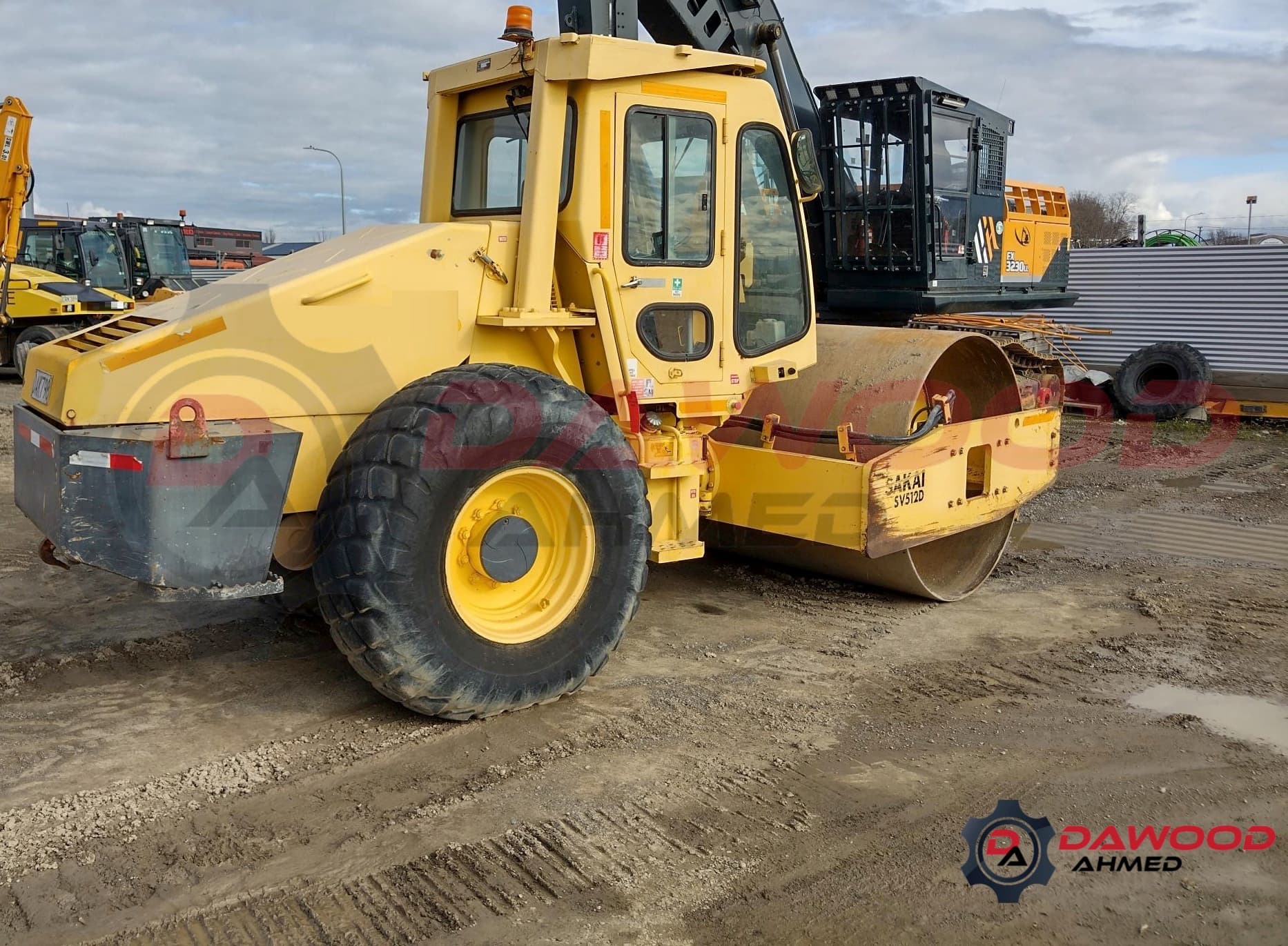 Sakai SV512D Year 2005 with Cabin - Good Working Condition 2005 - Sold at MOLAI EQUIPMENT