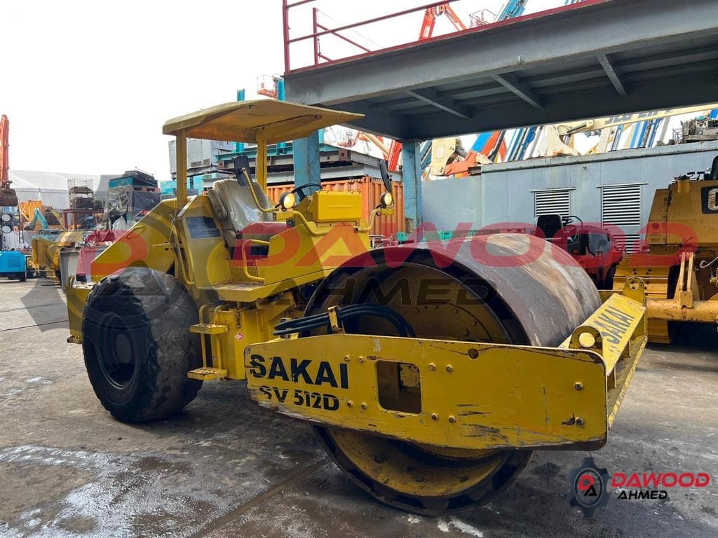 Sakai SV512TF-E Year: 2007 - Good working unit 2007 - Sold at MOLAI EQUIPMENT