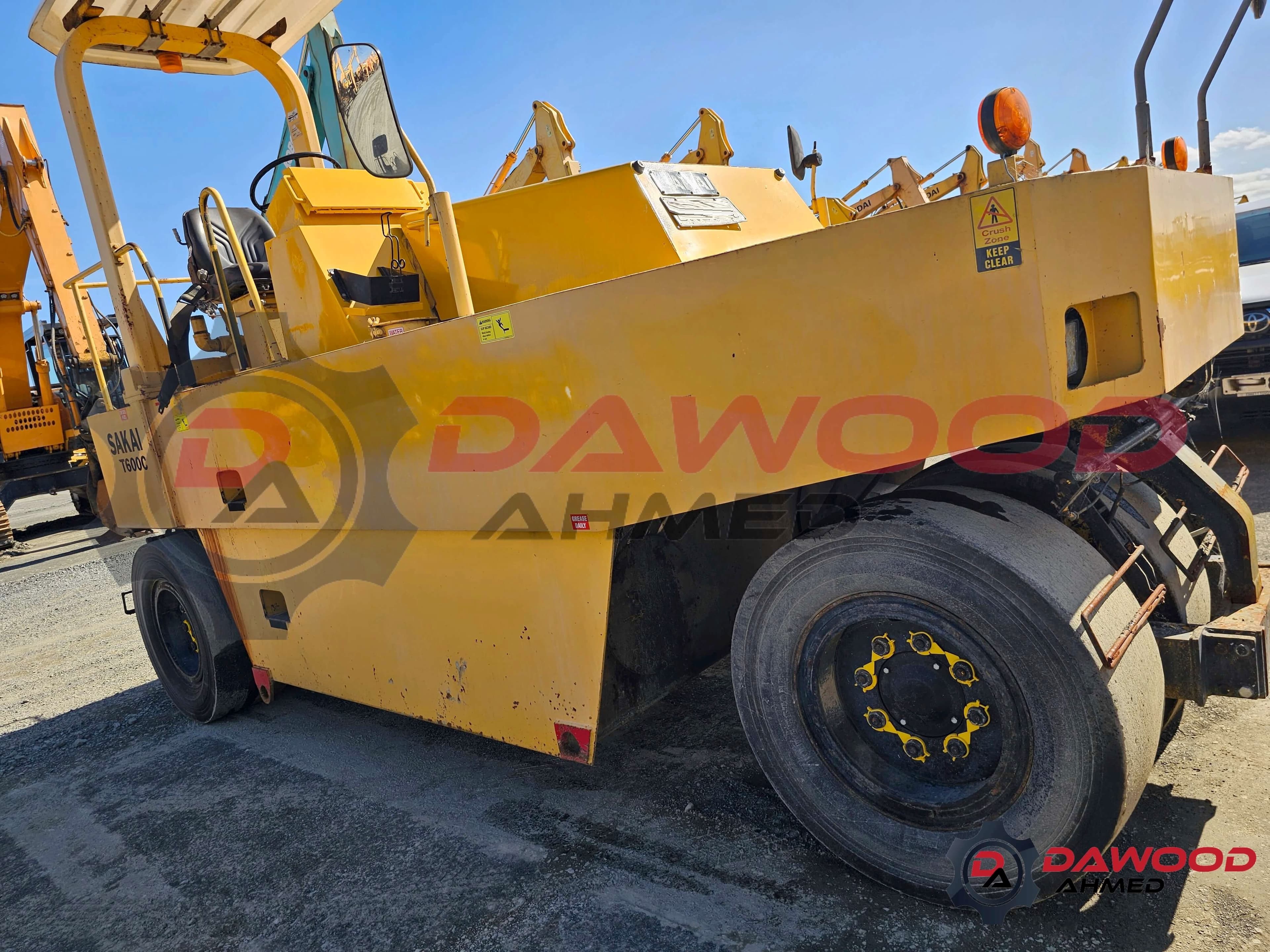 Sakai T600C Pneumatic Tire Roller Unit 2 1995UP - Sold at MOLAI EQUIPMENT