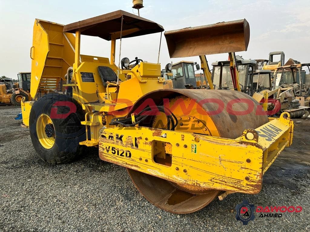 Sakai SV512D Vibration Roller S/no: VSV18D-21542 Year: 2008 2008 - Sold at MOLAI EQUIPMENT