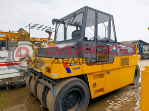 Used Sakai TZ600 Tire Roller – Pneumatic Compactor for Road Construction Unit 2 - For Sale at MOLAI EQUIPMENT