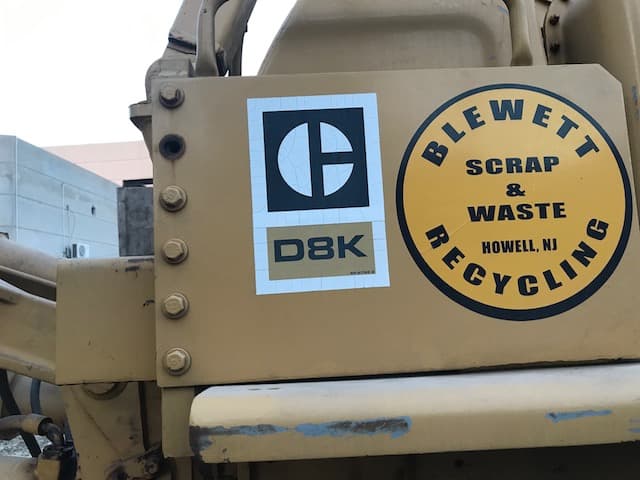 CAT D8K Bulldozer with Rear Ripper - Stock - photo 14