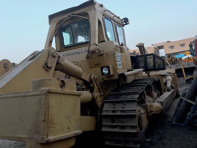 CAT D8K Bulldozer with Rear Ripper - Stock - photo 9