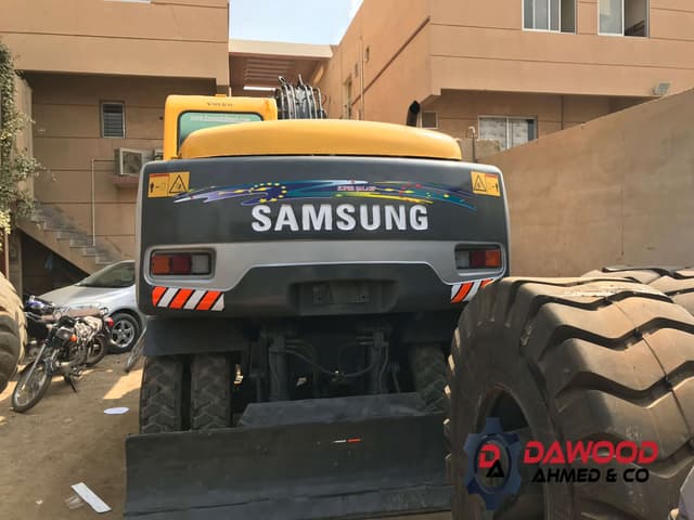 Samsung MX135WS Wheel Excavator, Year: 2000 (comes with Volvo Tag) - photo 3