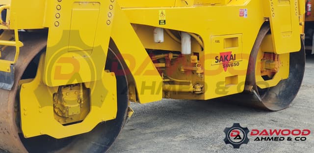 Sakai SW650 Tandem Roller S/no: VSW16-10106 - Very Good Condition - photo 2