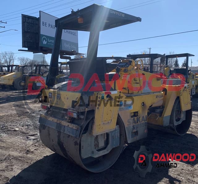 Sakai SW650 Tandem Roller S/no: VSW16-10235, Hours: 722 - photo 4