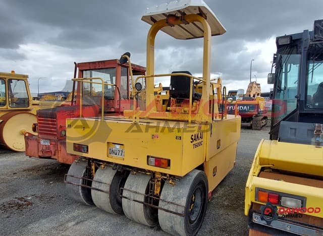 Sakai T600C Pneumatic Tire Roller Unit 2 - photo 5