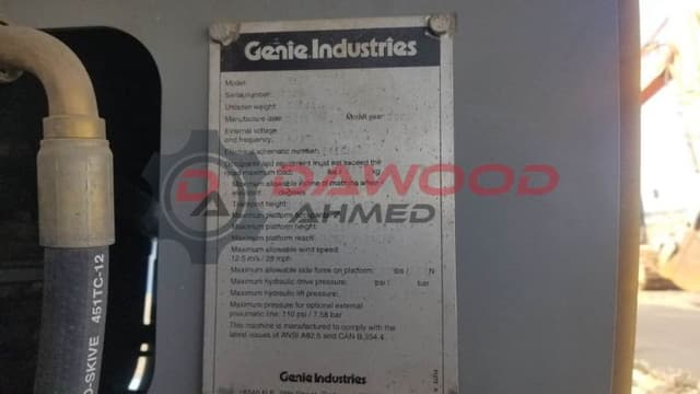 Genie S125 Boom Lift Year: 2000 from United States - photo 5
