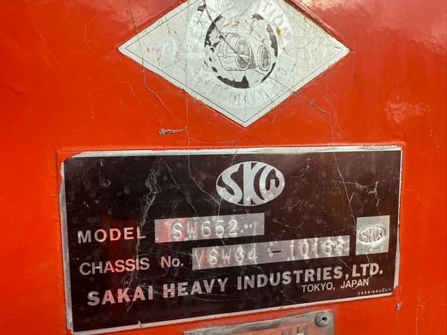 Sakai SW652 Tandem Roller Year: 2009 Unit 2 - photo 6