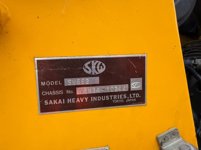Sakai SW652 Tandem Roller Year: 2009 - photo 4