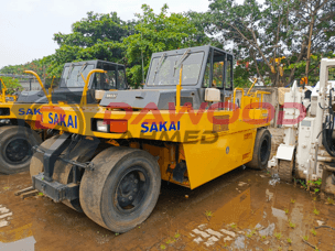 Used Sakai TZ600 Tire Roller – Pneumatic Compactor for Road Construction Unit 2 - photo 7