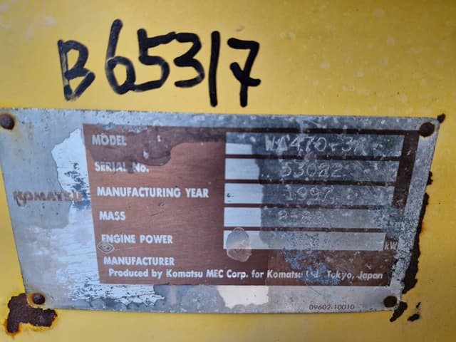 1997 Caterpillar WA470-3 - photo 12