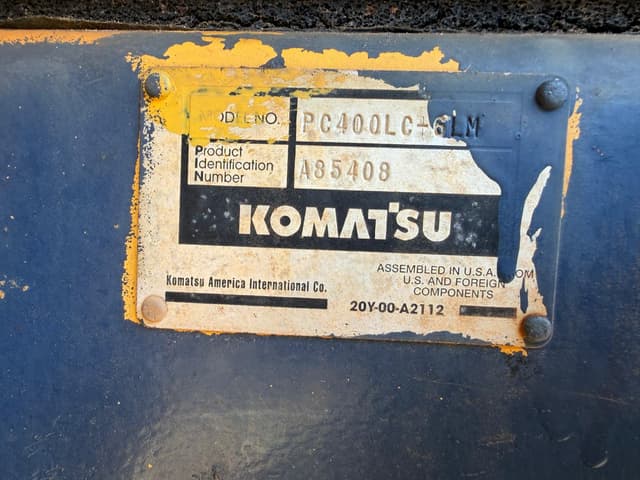 2003 Komatsu PC400LC-6M Excavator - photo 3